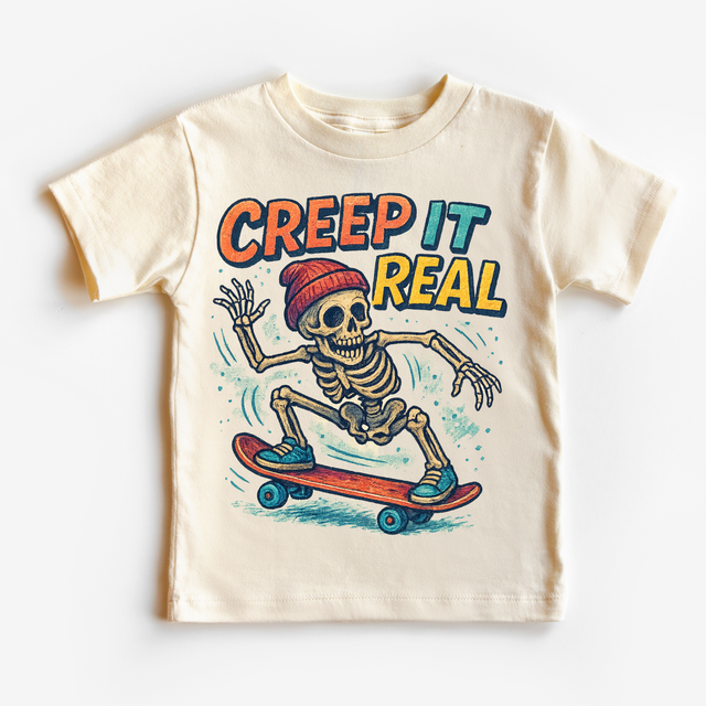 Creep It Real Skeleton Halloween Shirt - Halloween Tee