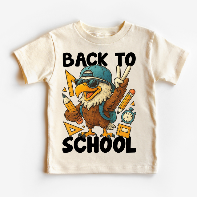 Back To School Eagle Mascot Shirt - Back To School Tee