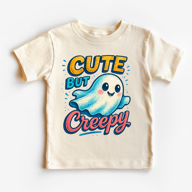 Cute But Creepy Ghost Halloween Shirt - Halloween Tee