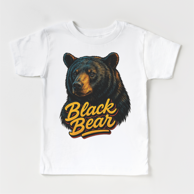 Black Bear Wildlife Shirt - Animal Tee