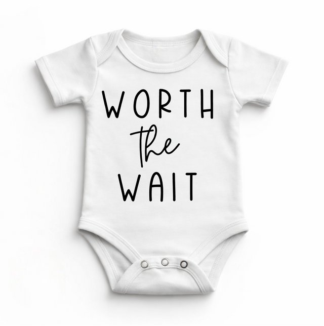 Worth The Wait Bodysuit - Baby Bodysuit