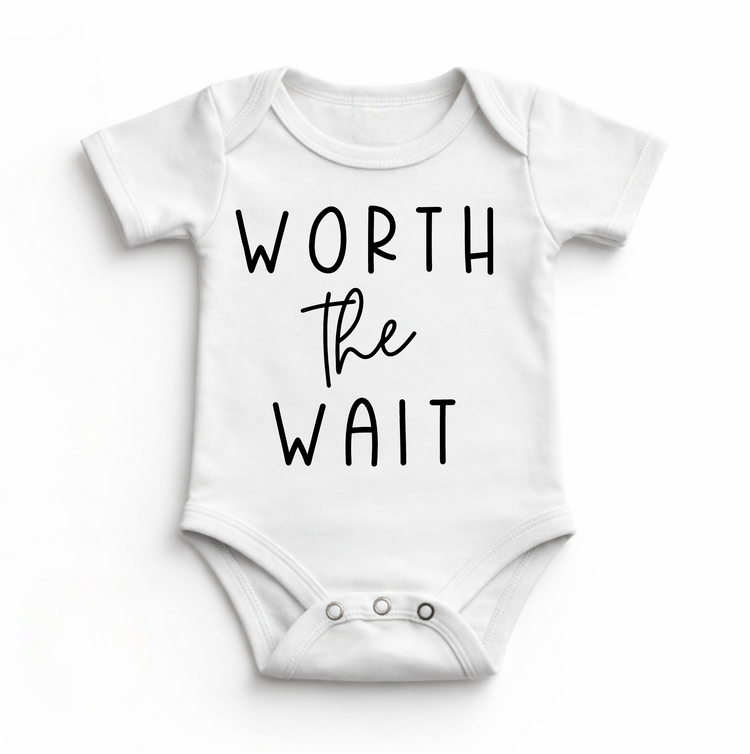 Worth The Wait Bodysuit - Baby Bodysuit