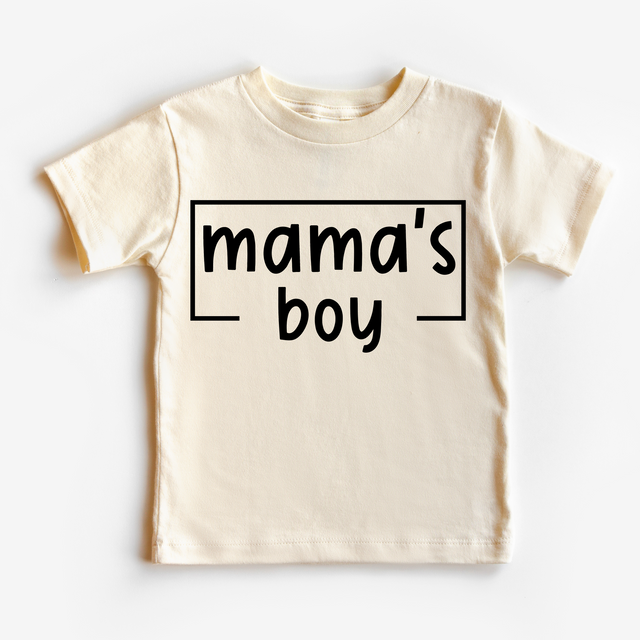 Mama's Boy Minimilist T-Shirt – Kids Tee