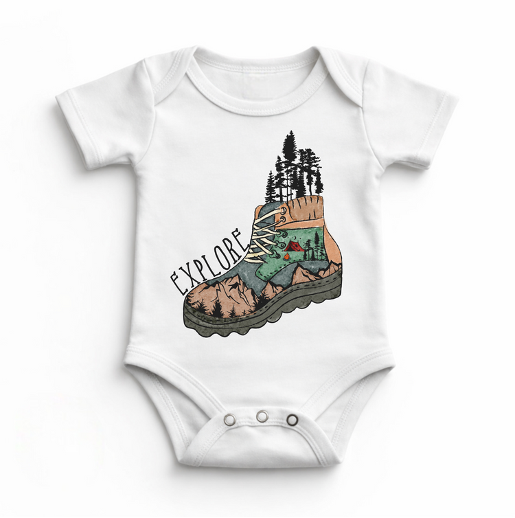Explore Outdoor Camping Bodysuit - Baby Bodysuit