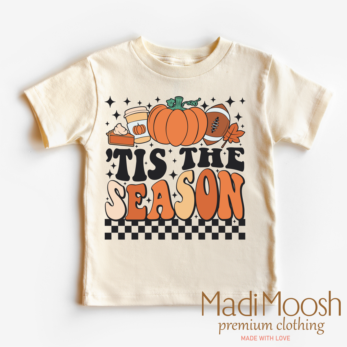 Tis The Season Pumpkin, Thanksgiving graphic T-shirt by Madi Moosh
