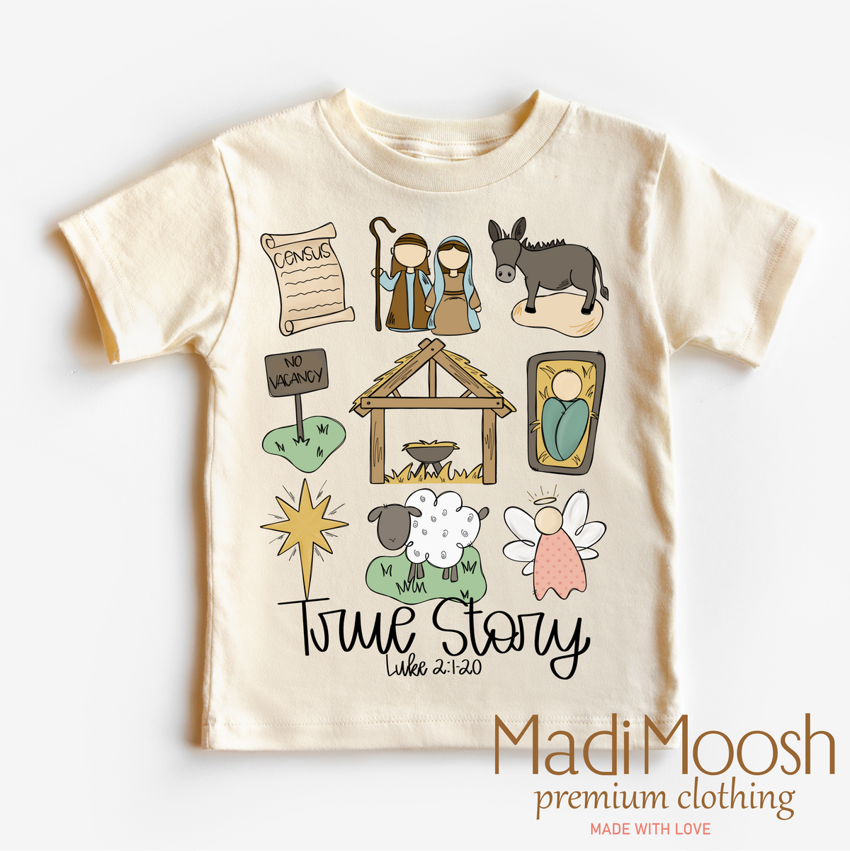 True Story Christmas Shirt by Madi Moosh