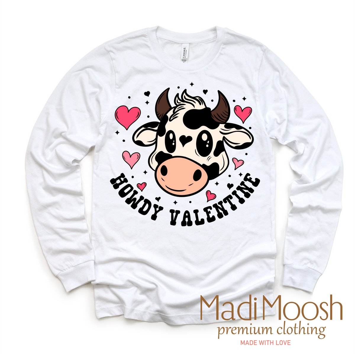 Howdy Valentine Valentine's Day Shirt - Western Valentine Tee - Madi Moosh Boutique