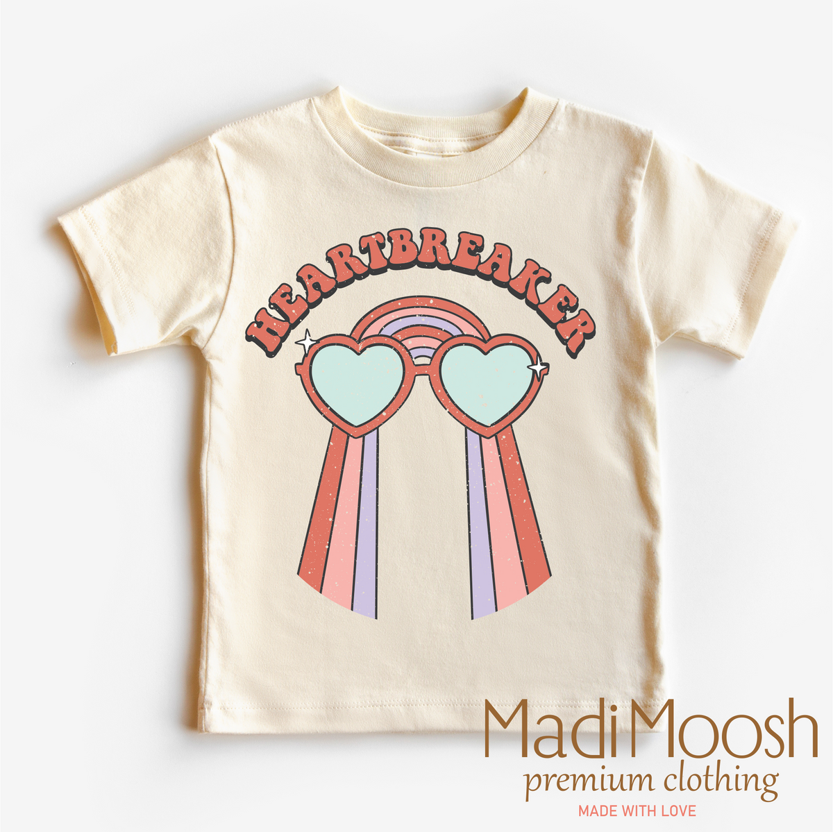 Heartbreaker Valentine's Day graphic T-shirt by Madi Moosh