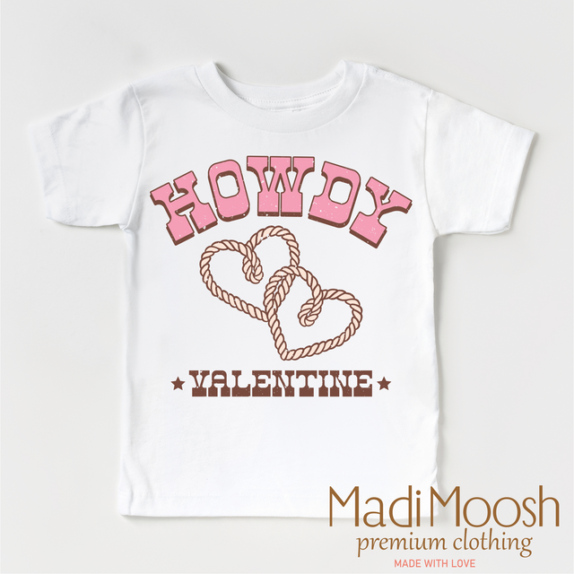 Howdy Valentine Valentine's Day Shirt - Western Valentine Tee