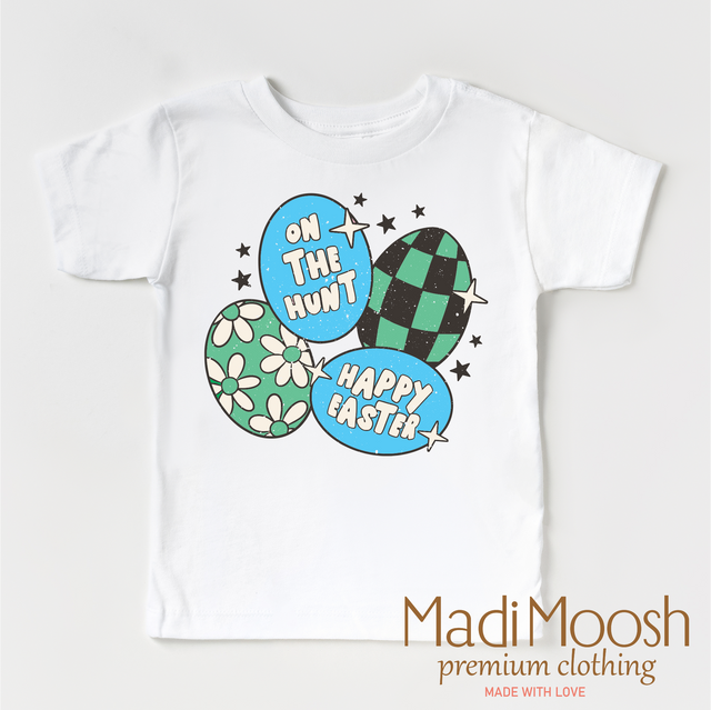 On The Hunt Happy Easter Shirt - Eater Egg Hunting Tee