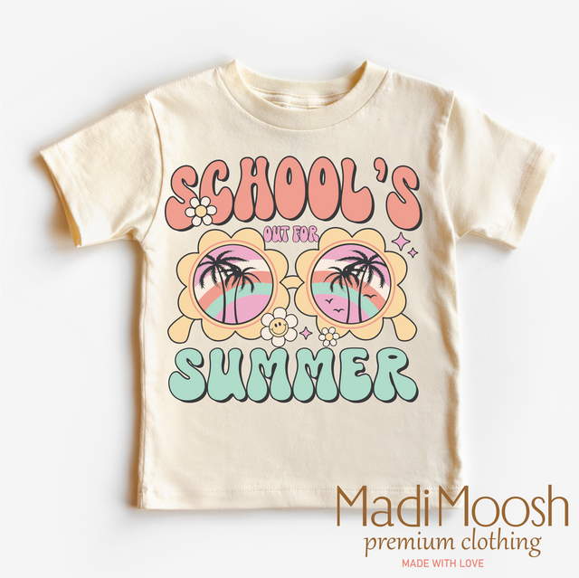Schools Out For The Summer Vacation Shirt - Kids Summer Shirt