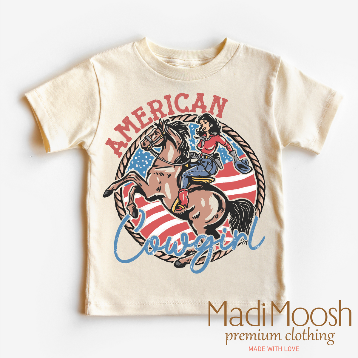 American Cowgirl Shirt - July 4th - Madi Moosh Boutique