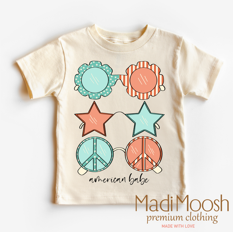 American Babe Shirt - July 4th - Madi Moosh Boutique