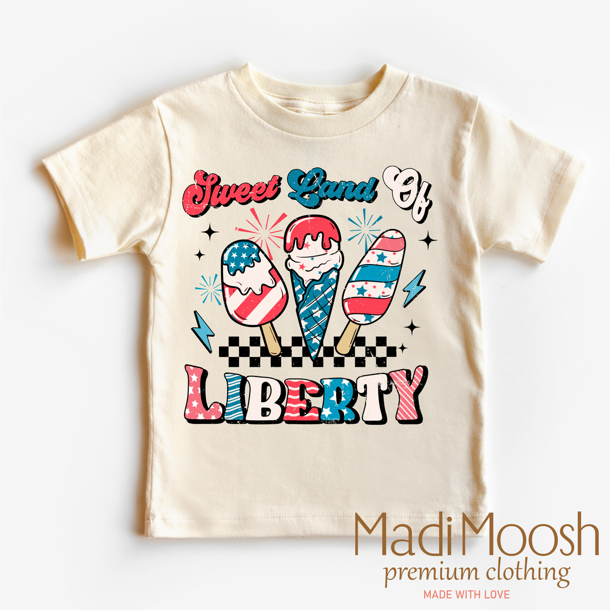 Sweet Land Of Liberty Shirt - July 4th - America - Madi Moosh Boutique