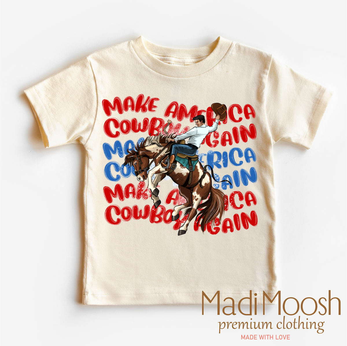 Make America Cowboy Again Shirt - Madi Moosh Boutique
