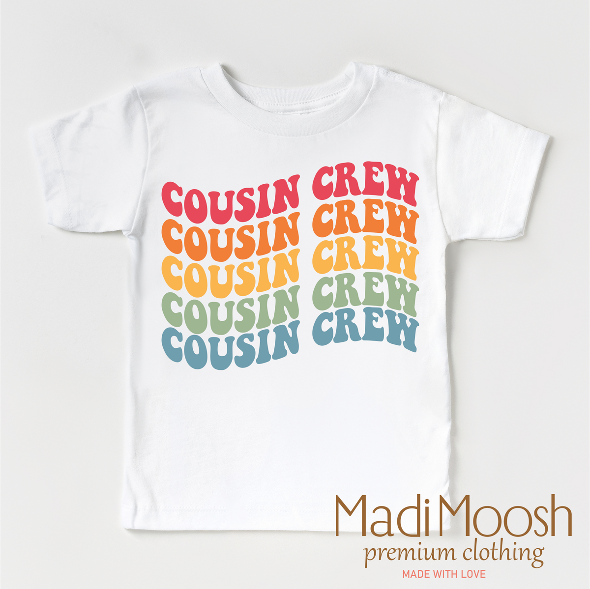 Cousin Crew Wavy Shirt - Madi Moosh Boutique