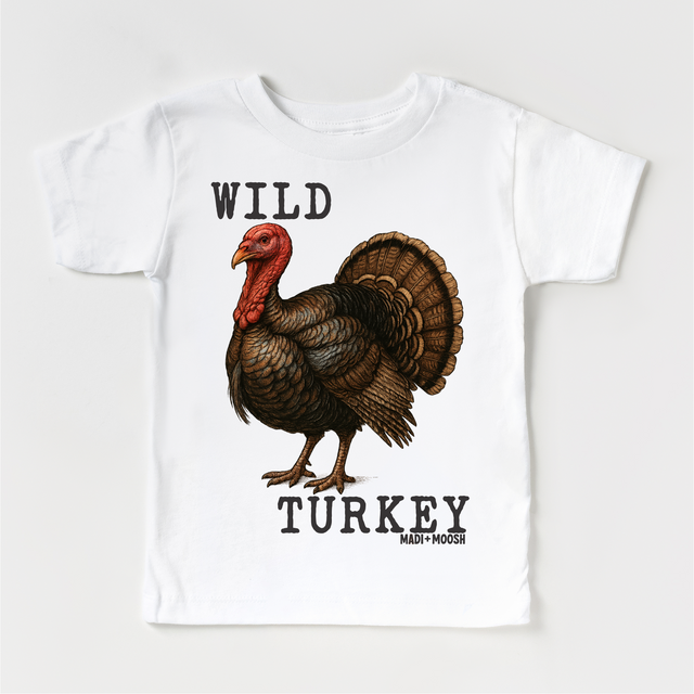 Wild Turkey Thanksgiving Fall T-Shirt - Fall Tee
