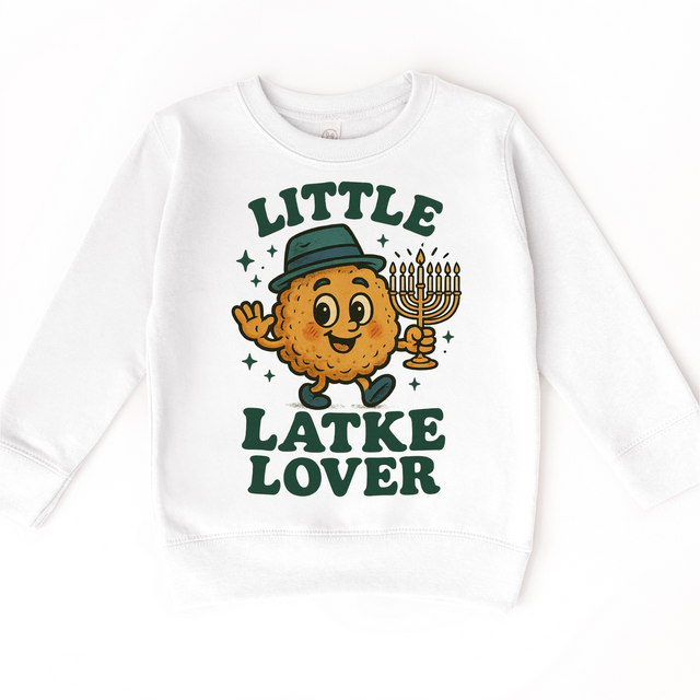 Little Latke Lover T-Shirt - Hanukkah Tee