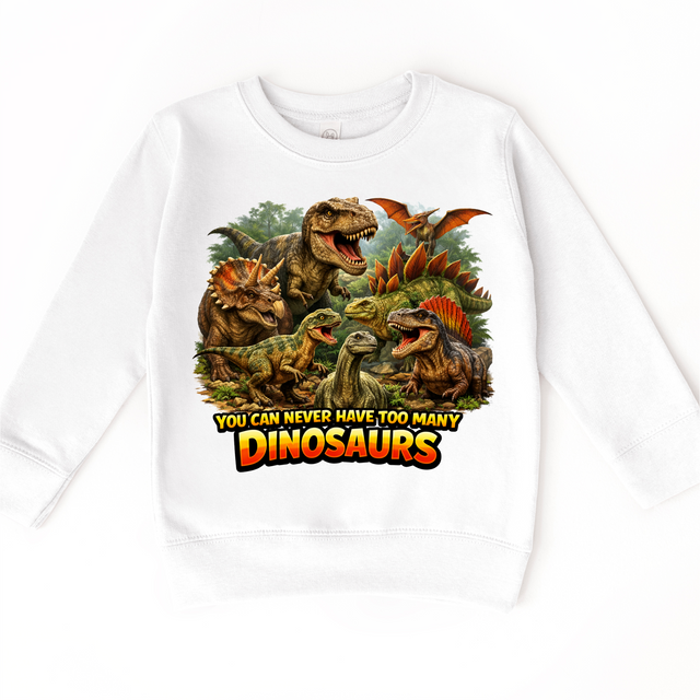 You Can Never Have Too Many Dinosaurs T-Shirt