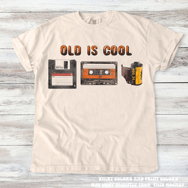 Retro Old School Geek Electronics Tee - Printed On Comfort Colors