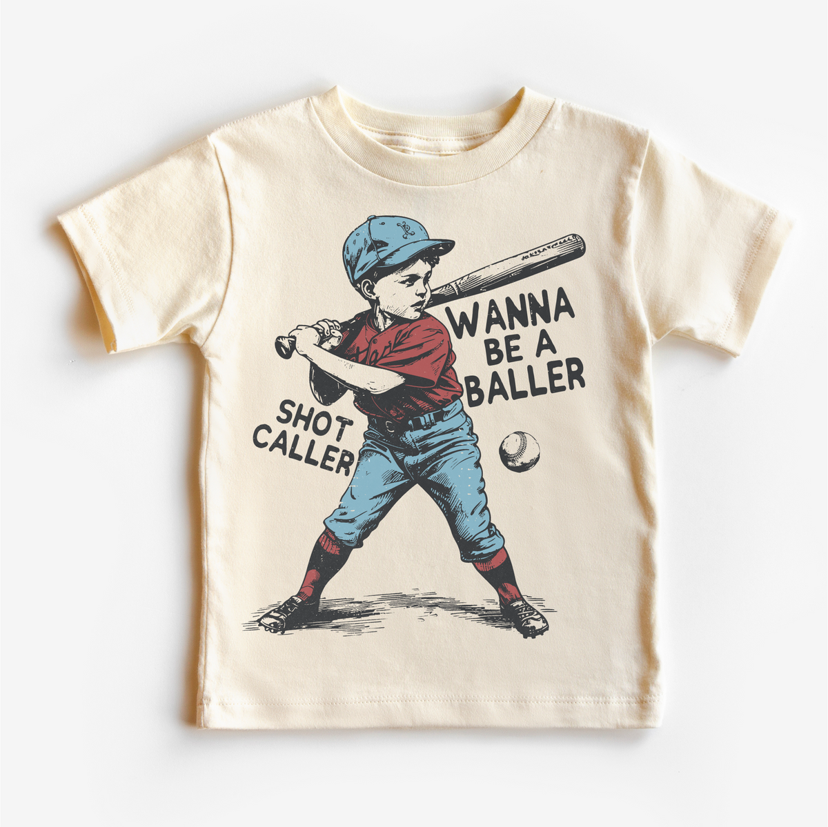 Kids Baseball Shirt by Madi Moosh