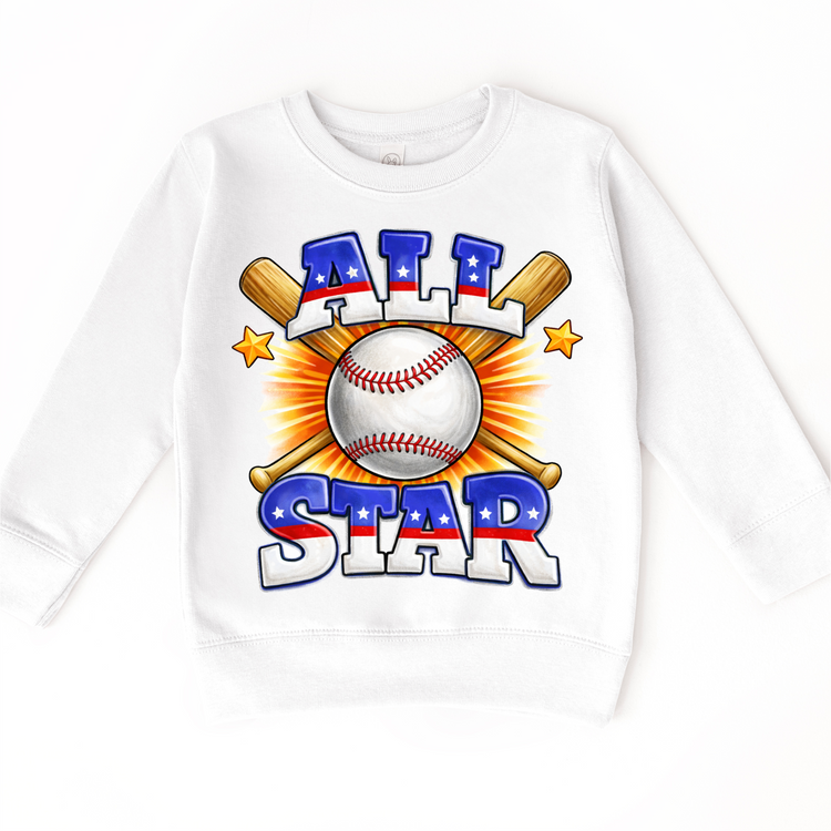 Boys All Star Baseball Shirt - Kids Baseball Tee