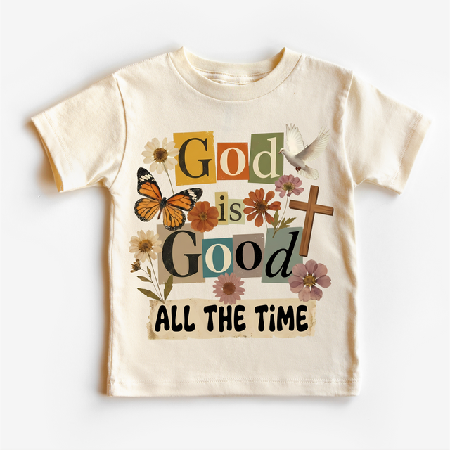 God Is Good All The Time Christian Shirt - Boho Style Tee - Madi Moosh Boutique
