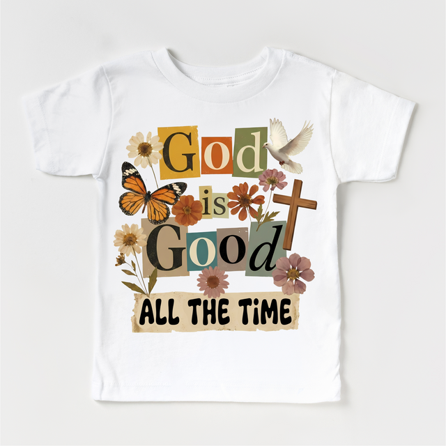 God Is Good All The Time Christian Shirt - Boho Style Tee - Madi Moosh Boutique