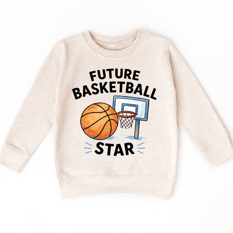 Future Basketball Star Kids T-Shirt | Basketball Kids Tee | Sports Kids Shirt | Athletic Kids Graphic Tee