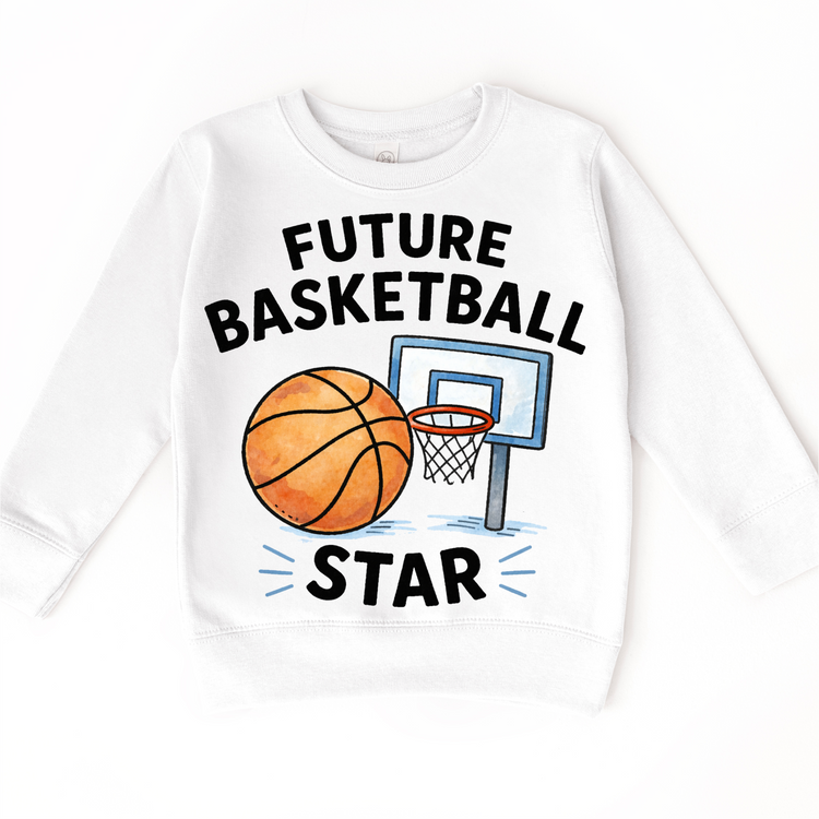 Future Basketball Star Kids T-Shirt | Basketball Kids Tee | Sports Kids Shirt | Athletic Kids Graphic Tee