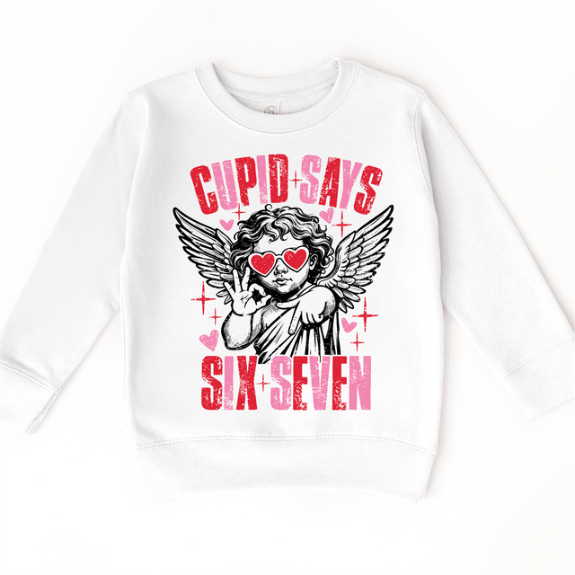 Cupid Says 67 Valeintine's Day Shirt - Valeintine Sixy Seven Tee