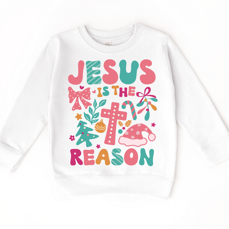 Boho Jesus Is The Reason Christmas Shirt - Long Sleeve Tees & Sweatshirts