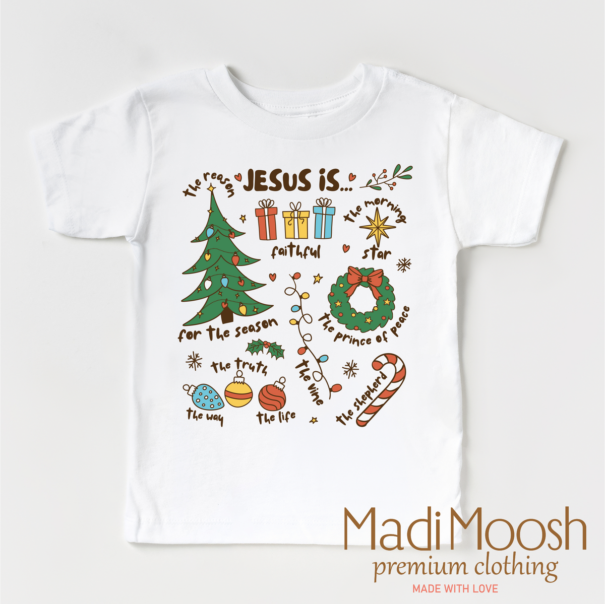 Jesus Is Christmas White kids T-shirt