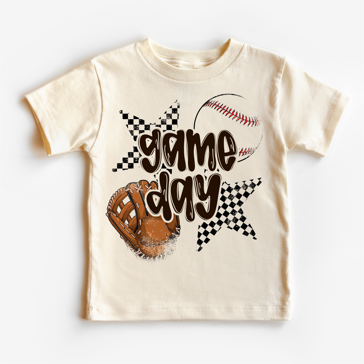 Retro Game Day Baseball Shirt - Baseball Tee - Madi Moosh Boutique