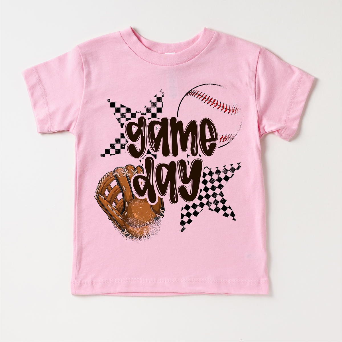 Retro Game Day Baseball Shirt - Baseball Tee - Madi Moosh Boutique