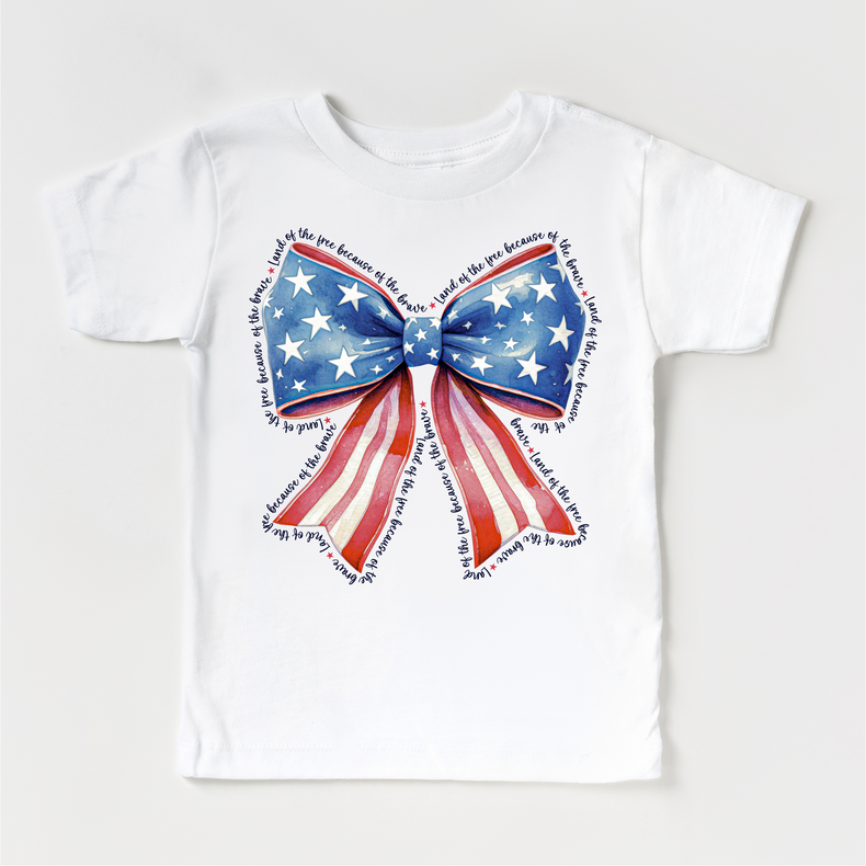 Land Of The Free 4th Of July, Independence Day graphic T-shirt by Madi Moosh
