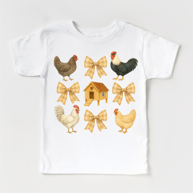 Chicken Coop Farm Shirt - Cute Chicken Tee