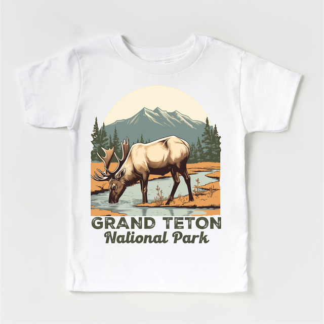 Grand Teton National Park Shirt - Outdoor Camping Tee