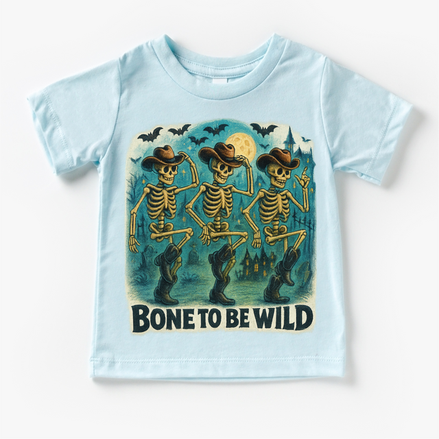 Bone To Be Wild Shirt - Halloween Tee MZ29