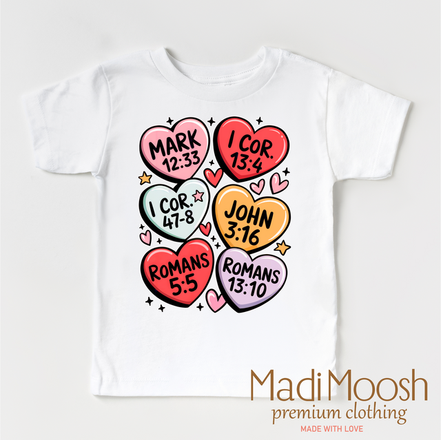 Bible Verse Valentine's Day Shirt - Christian Valentine's Tee