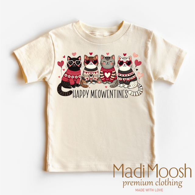 Cats Valentine's Day Shirt - Valentine's Tee