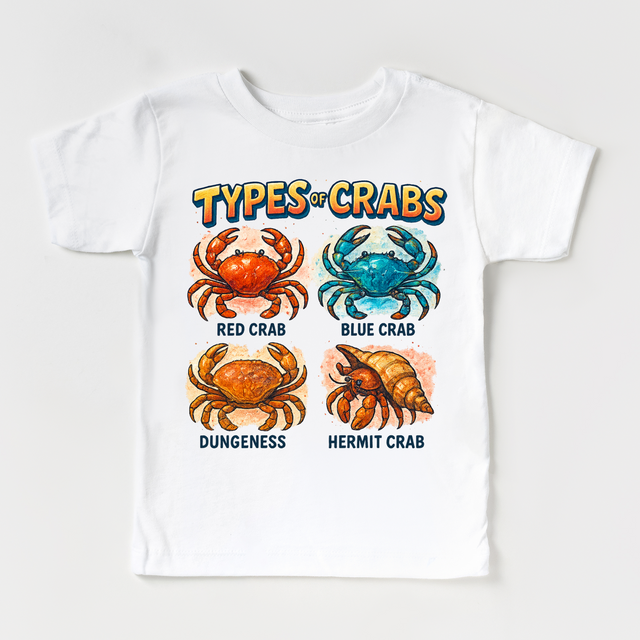 Types Of Crabs Shirt - Crab Tee