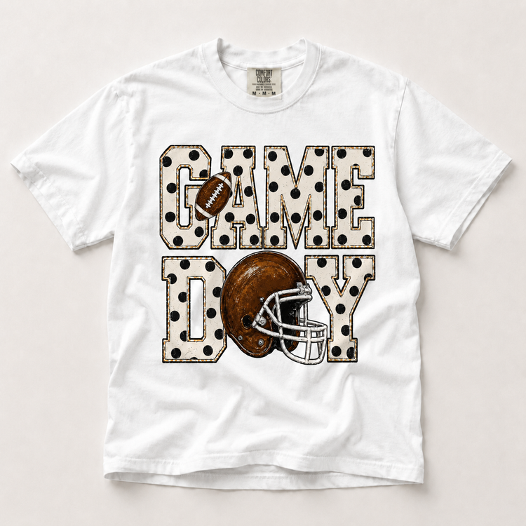 Game Day Football Shirt in white