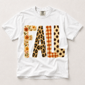 Fall Pattern Shirt in white