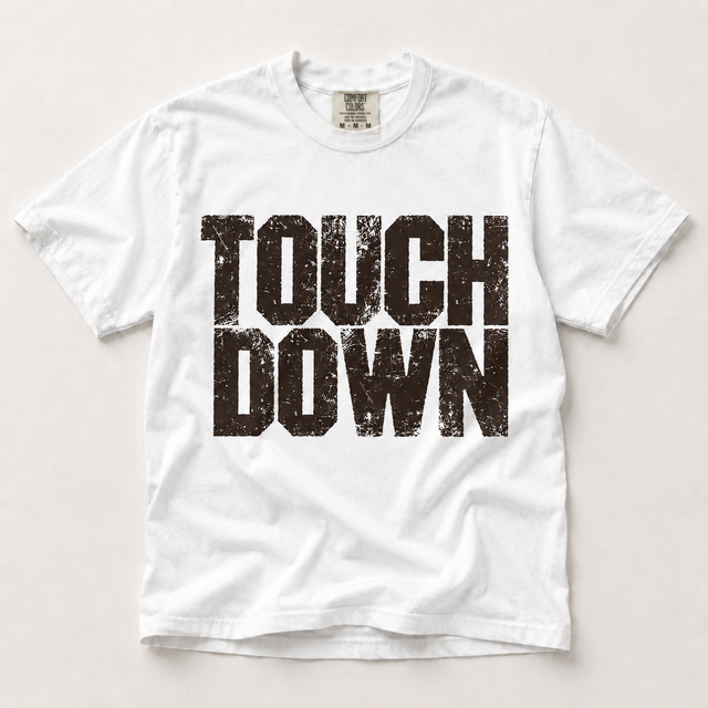 Touchdown Football Shirt in white