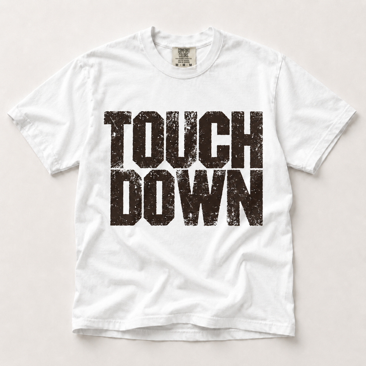 Touchdown Football Shirt in white
