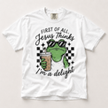 Jesus Thinks I'm a Delight Shirt in white