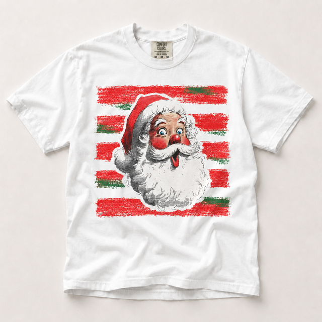 Vintage Santa Claus Shirt in white
