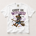 Giddy Up Witches Shirt in white