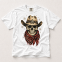 Cowboy Skull Shirt in white